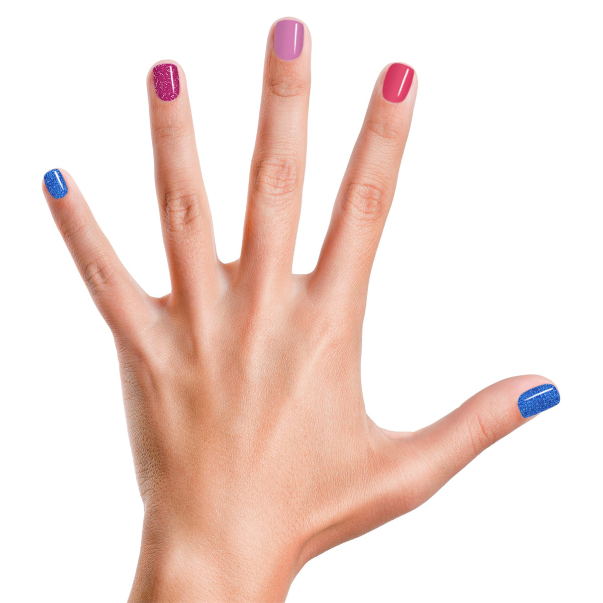 Piggy Paint Nail Polish, Non-Toxic - Tiny Tiaras (4 Colors + Nail Art Set)