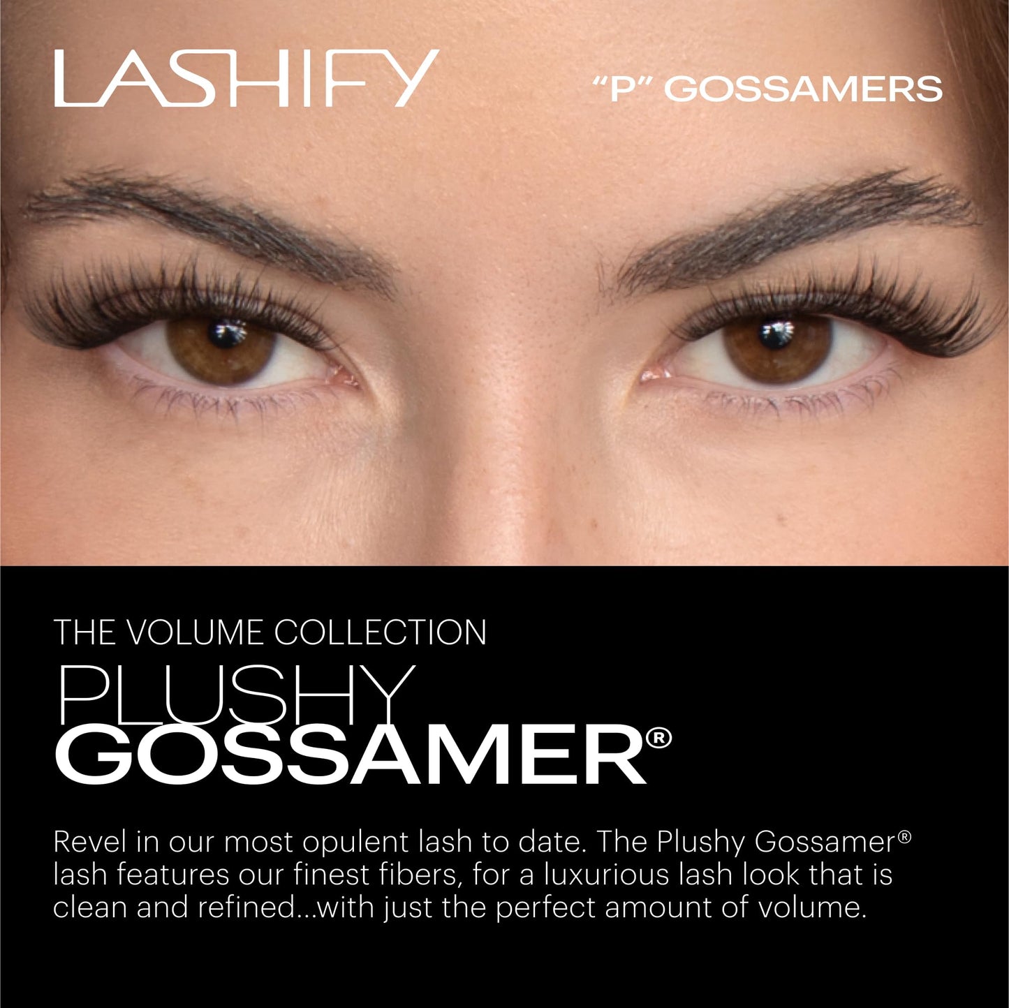 Lashify Plushy 10mm Gossamer Lashes in Black, Easy DIY False Lashes for a Voluminous Yet Still Natural Look Beauty & Personal Care Lashify