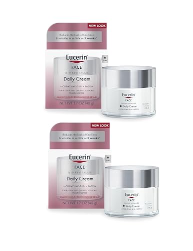 Eucerin Sensitive Skin Experts Q10 Anti-Wrinkle Face Creme 1.70 oz (Pack of 2) Beauty & Personal Care Eucerin