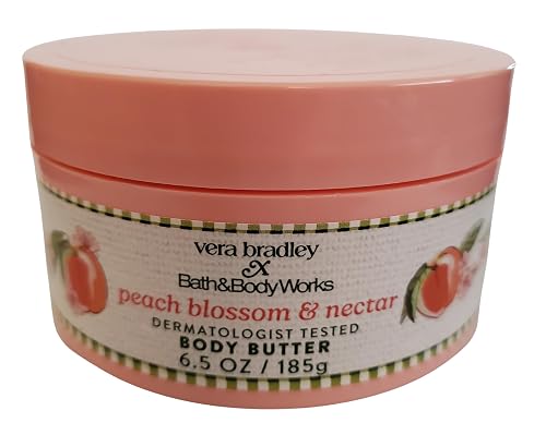 Bath & Body Works Peach Blossom & Nectar Glowtion Body Butter - Sweet Peach Floral Radiant Moisturizer Beauty & Personal Care Bath & Body Works