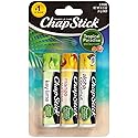ChapStick Lip Care Set, Tropical Paradise Collection 3-Pack - Mango Sunrise, Key Lime & Aloha Coconut Lip Balm, 0.15 Oz Ea Beauty & Personal Care ChapStick