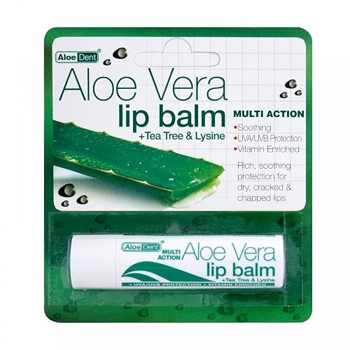 Aloe Dent Vera Lip Balm 4G Bulk Pack of 12 Beauty & Personal Care Aloe Dent