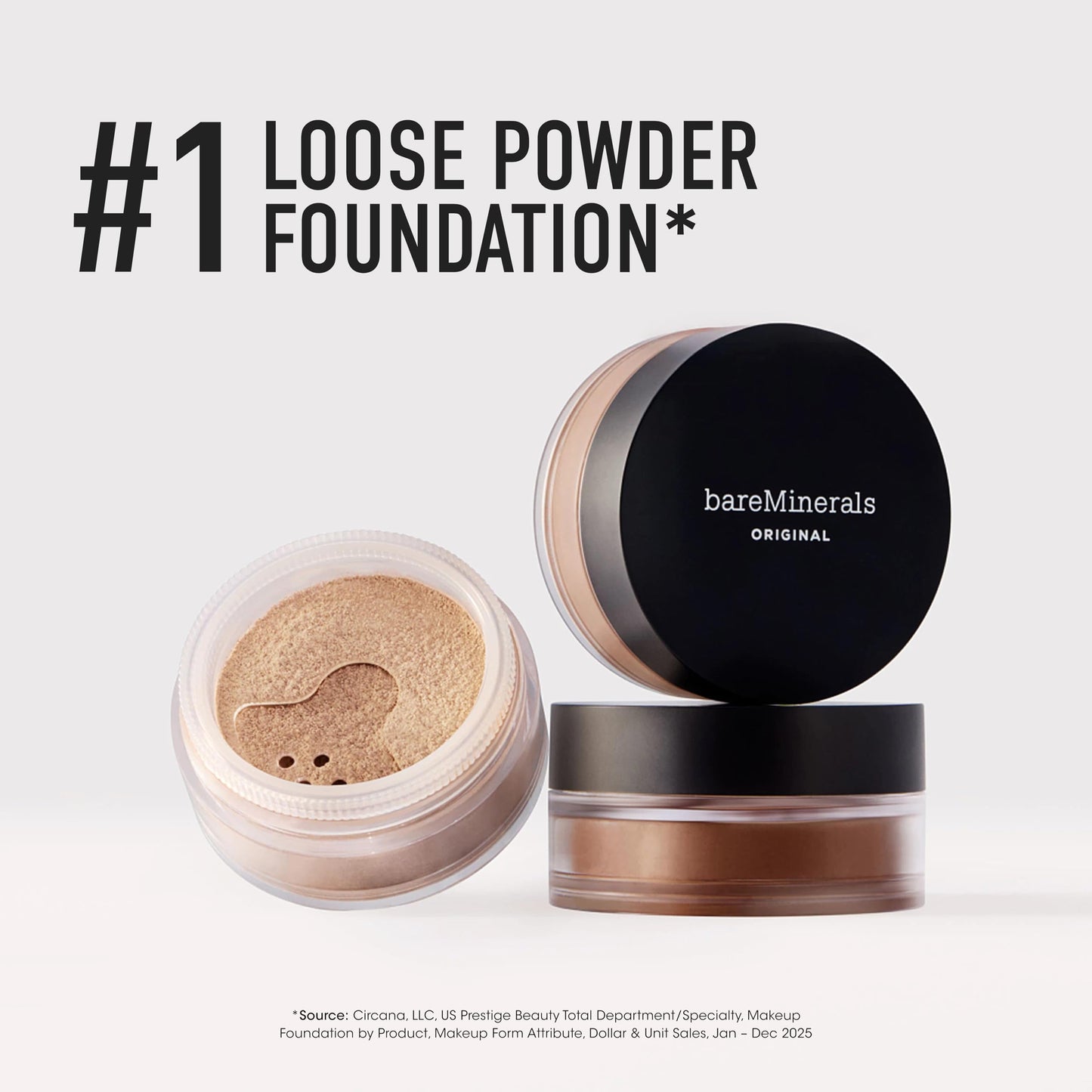 Original Loose Powder Foundation SPF 15, Neutral Ivory 06, Vegan, Cruelty-Free & Dermatologist-Tested Beauty & Personal Care bareMinerals