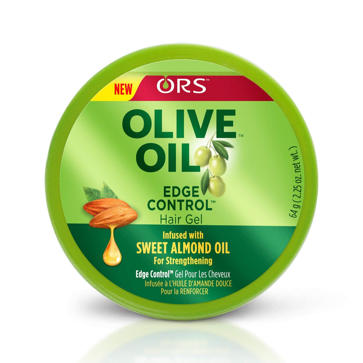 Ors Olive Oil Gel Edge Control 2.25 Ounce (66ml) (2 Pack) Beauty & Personal Care ORS