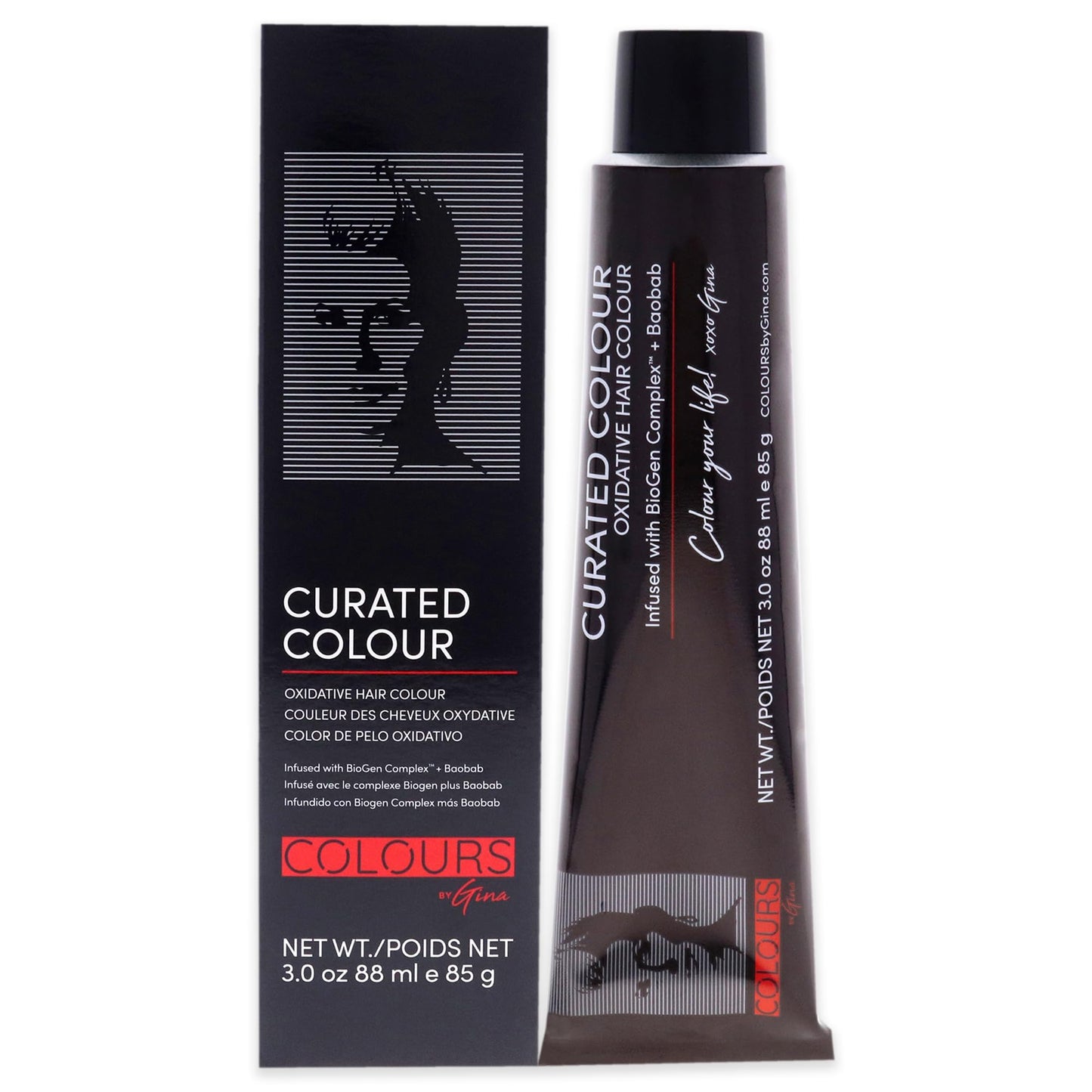 Colours By Gina Curated Colour - 5.66-5RR Intense Light Reddish by Colours By Gina for Unisex - 3 oz Hair Color Beauty & Personal Care Colours By Gina