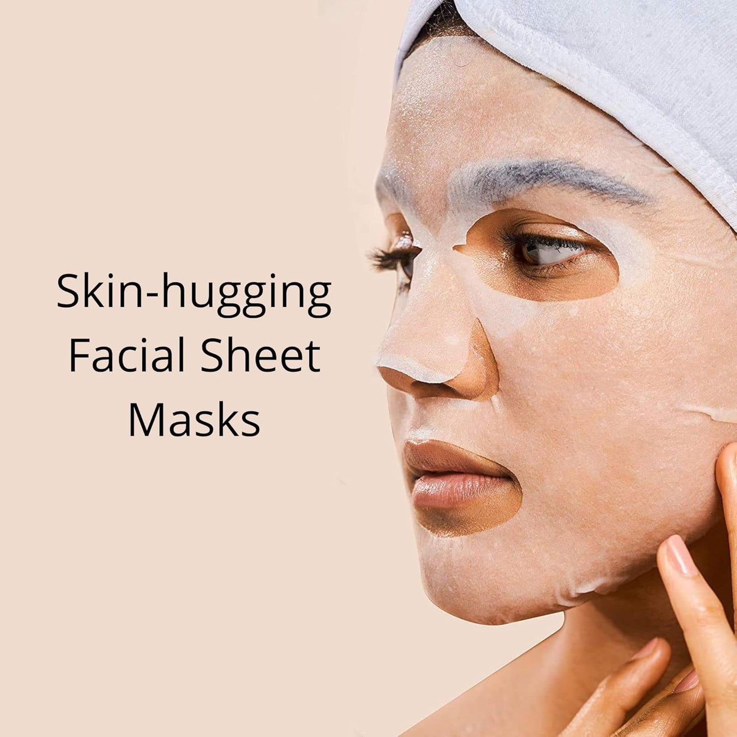 Rael Face Mask Skin Care, Hydrating Face Masks - Bamboo Facial Sheet Mask, Korean Skincare, Dewy Skin Care, Hydrating and Moisturizing, made Beauty & Personal Care Rael