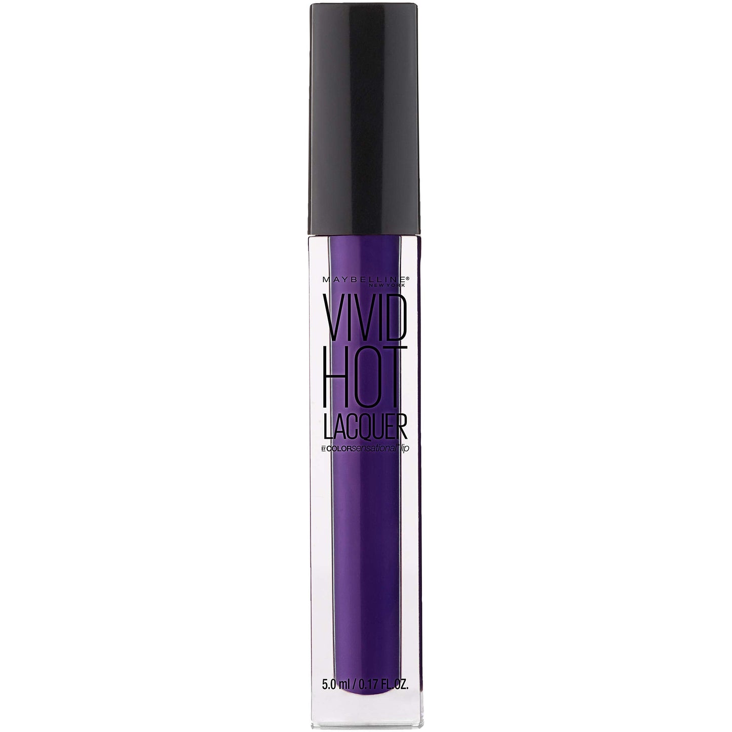 Maybelline New York Color Sensational Vivid Hot Lacquer Lip Gloss, Royal, 0.17 fl. oz. Beauty & Personal Care MAYBELLINE