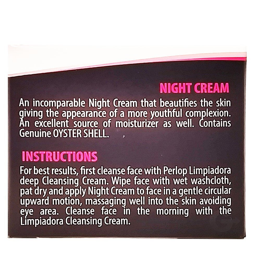 Concha Nacar De Perlop Night Repair Cream, 2 Ounce Beauty & Personal Care Perlop Cosmetics