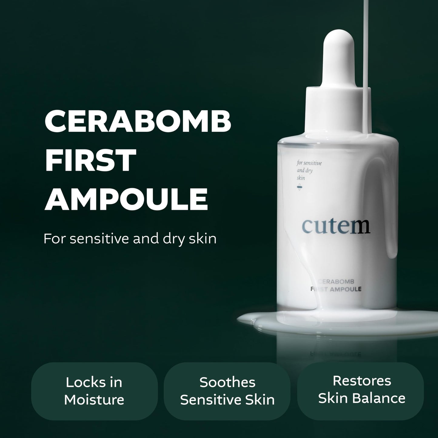 Cutem Cerabomb First Ampoule (100ml) Beauty & Personal Care KPRODUCT4U