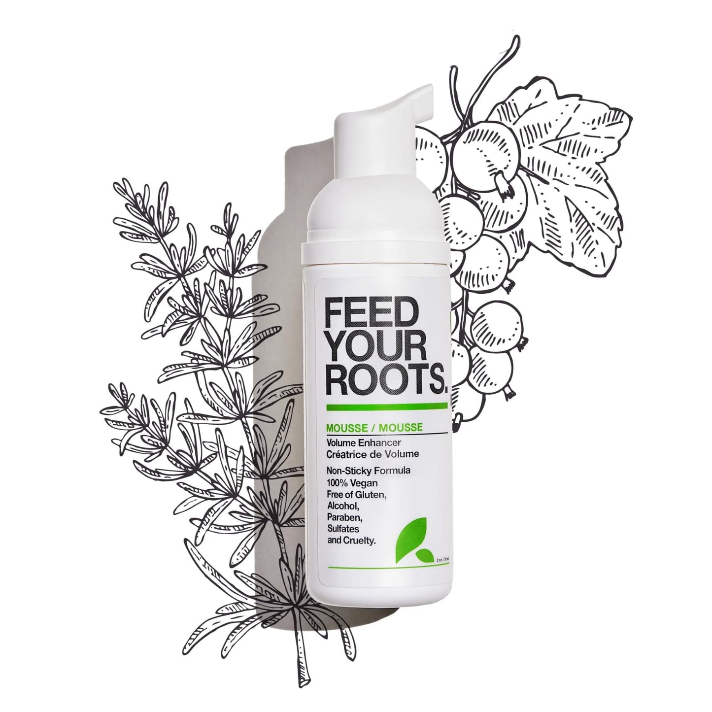Yarok - Feed Your Roots Mousse - Volumize, Texturize & Transform - Volume Enhancer - Transform Curls - Non-Sticky & Non-Crunchy Formula - 100% Vegan Beauty & Personal Care YAROK FOOD FOR YOUR HEAD. GOOD FOR THE EARTH.