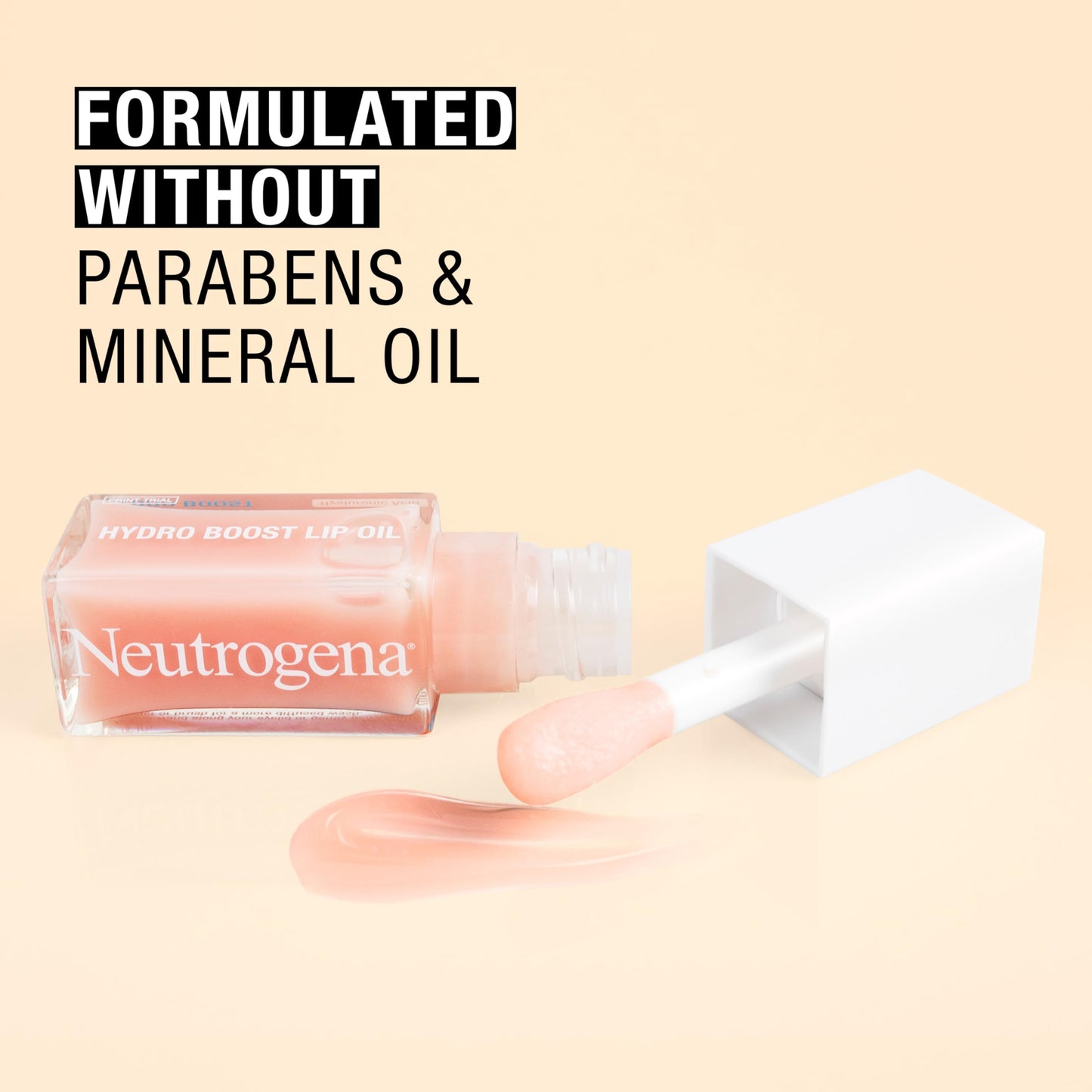 Neutrogena Hydro Boost Lip Hydration Kit with Light Pink Tinted Lip Oil and Clear Overnight Lip Sleeping Mask, Both with Hyaluronic Acid Designed Beauty & Personal Care Neutrogena