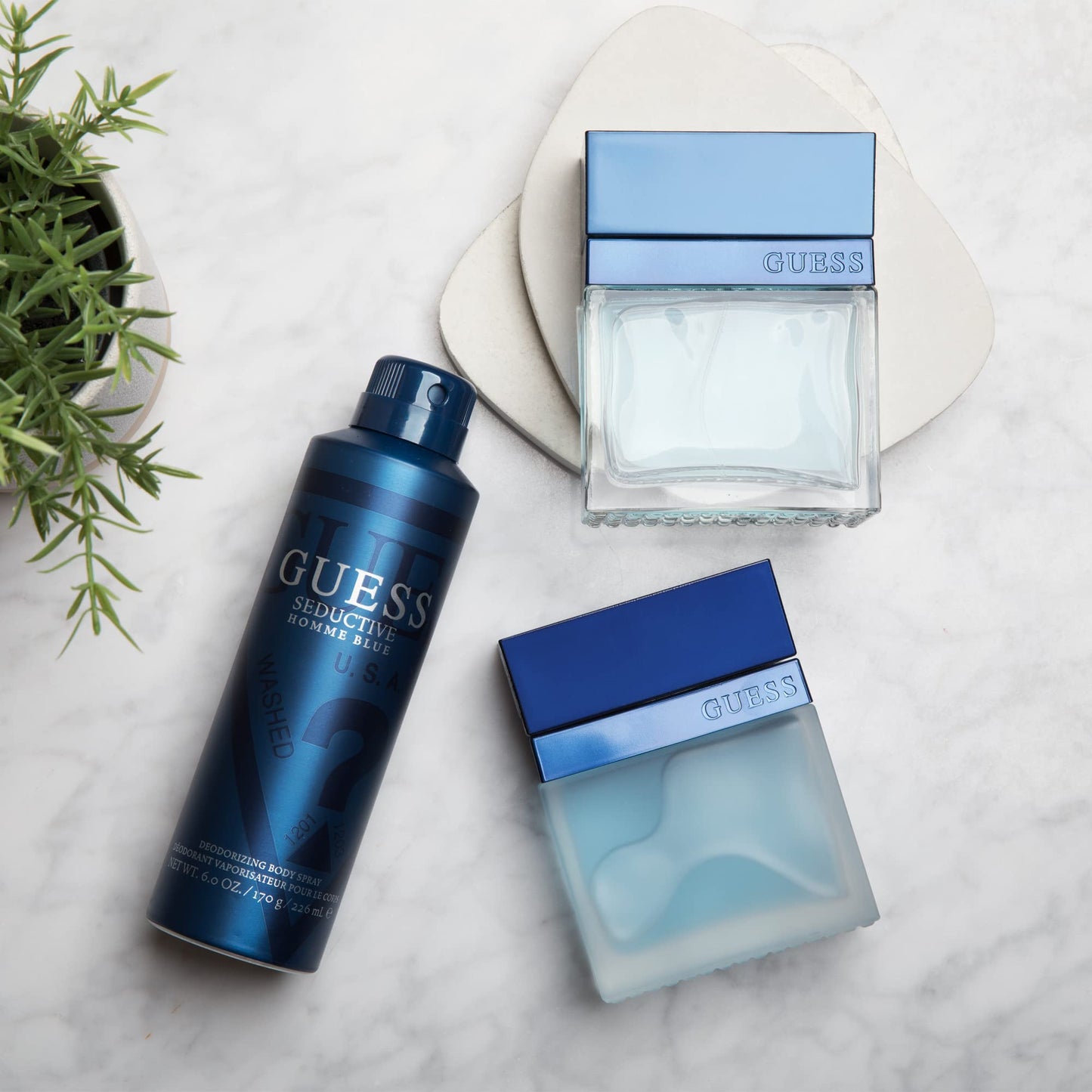 Guess Guess Seductive Homme Blue Men Body Spray, 6 Ounce (Pack of 1) Beauty & Personal Care GUESS