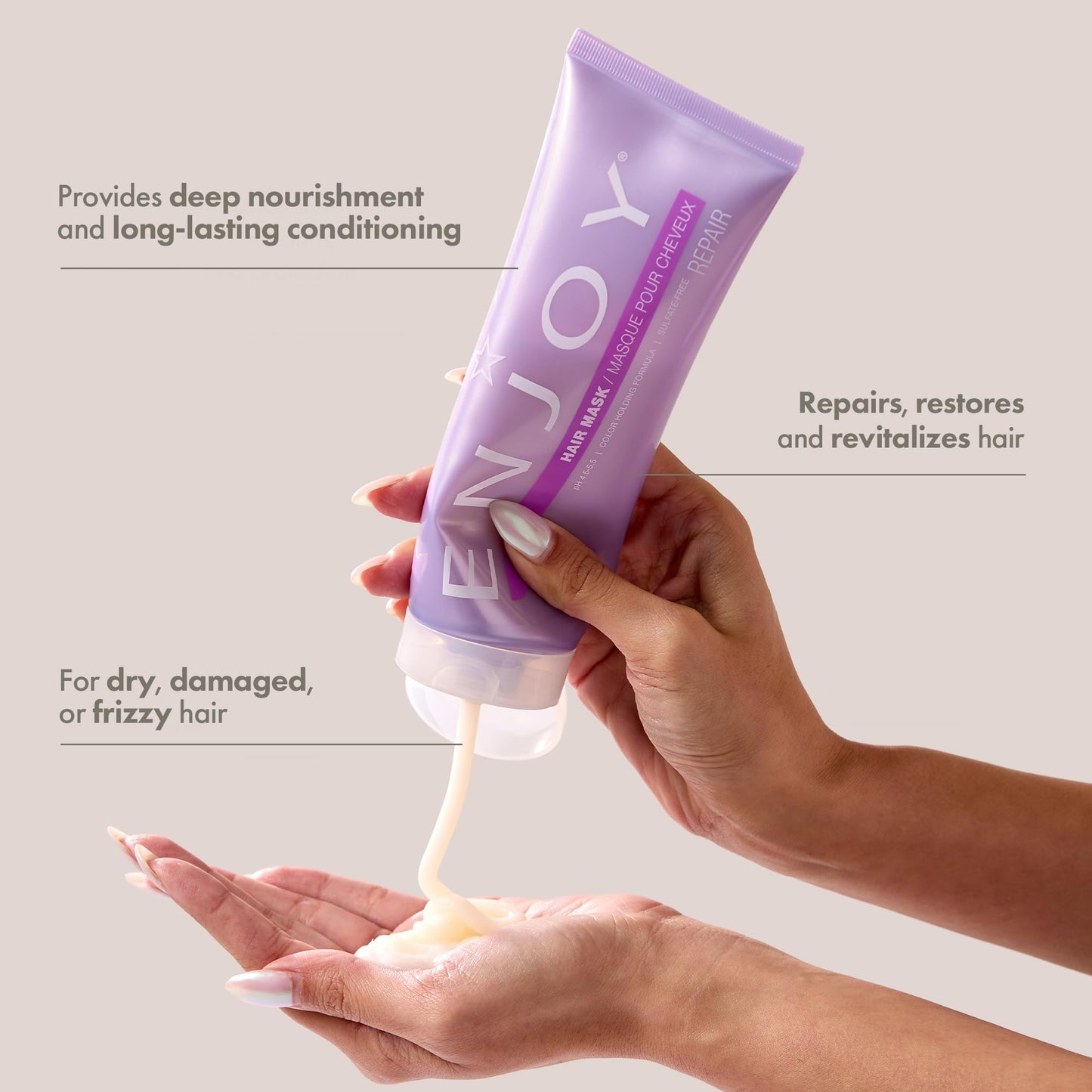Enjoy 8 oz Hair Mask Beauty & Personal Care Enjoy