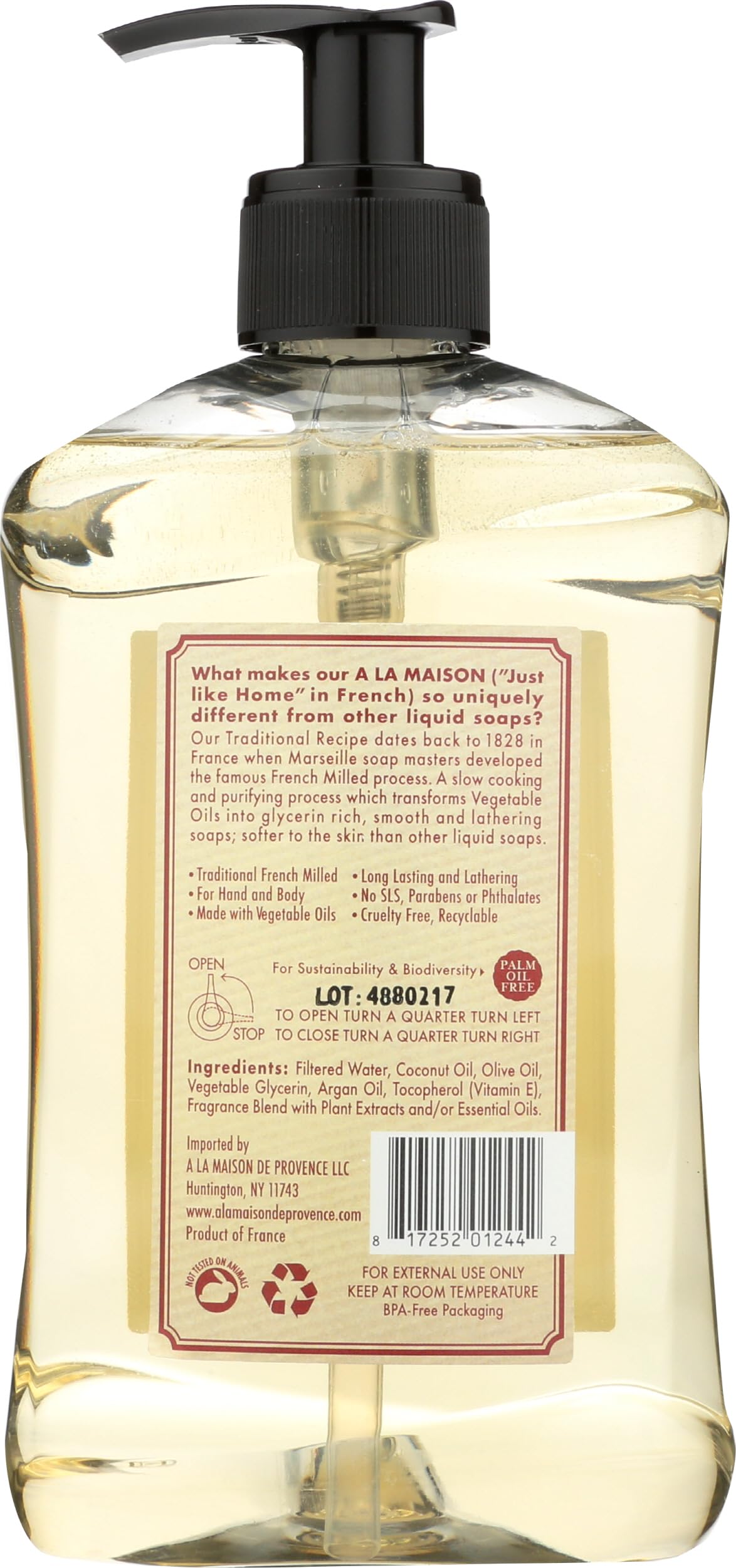 A La Maison Liquid soap - Citrus Blossom- 16.9 fl oz Beauty & Personal Care A LA MAISON
