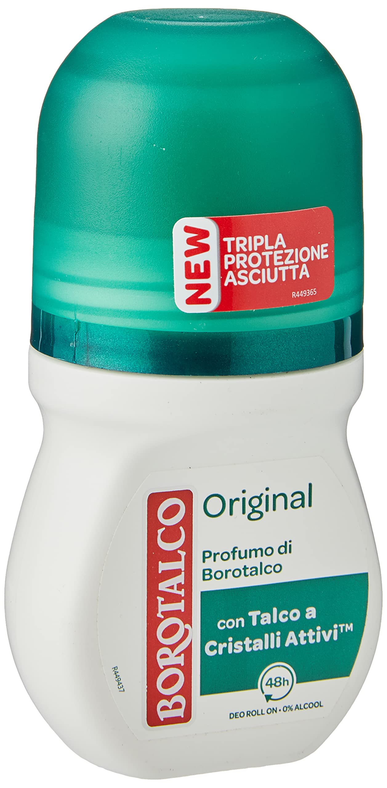 Borotalco Deodorant with Roll-On Original by Borotalco Beauty and Personal Care Borotalco