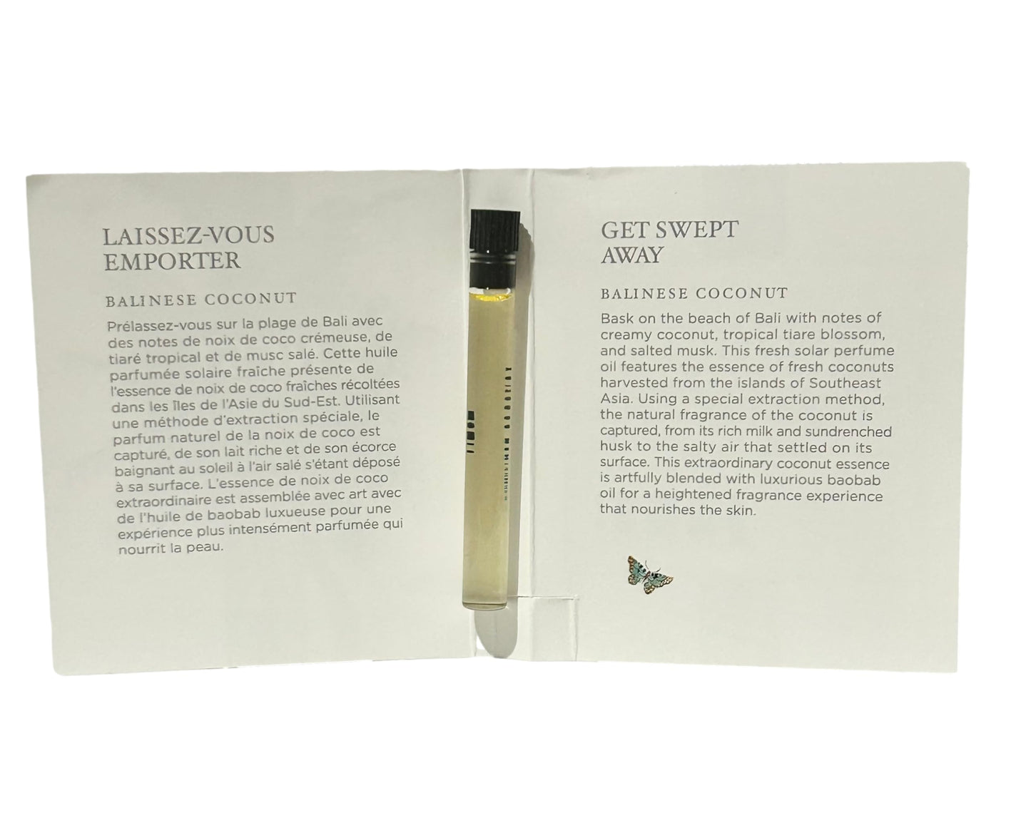 NEST Balinese Coconut Sample Perfume Oil Parfum 1.5 ml / 0.05 fl.oz - Vial SPLASH ON/DABBER Set of 3 Vials (3543) Beauty & Personal Care NEST New York