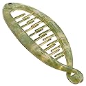 Camila Paris CP3107 French Extra Small Banana Clip Hair Comb for Fine Hair, Classic Banana Clips Hair for Thin Hair Ponytail Holder Interlocking Beauty & Personal Care Camila