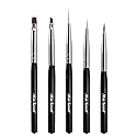 Mia Secret Professional Nail System 5 pcs Nail Art Brush Set (NB-5P) Beauty & Personal Care Mia Secret