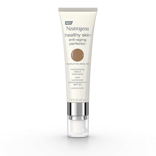 Neutrogena Healthy Skin Anti-Aging Perfector Tinted Facial Moisturizer and Retinol Treatment with Broad Spectrum SPF 20 Sunscreen with Titanium Beauty & Personal Care Neutrogena