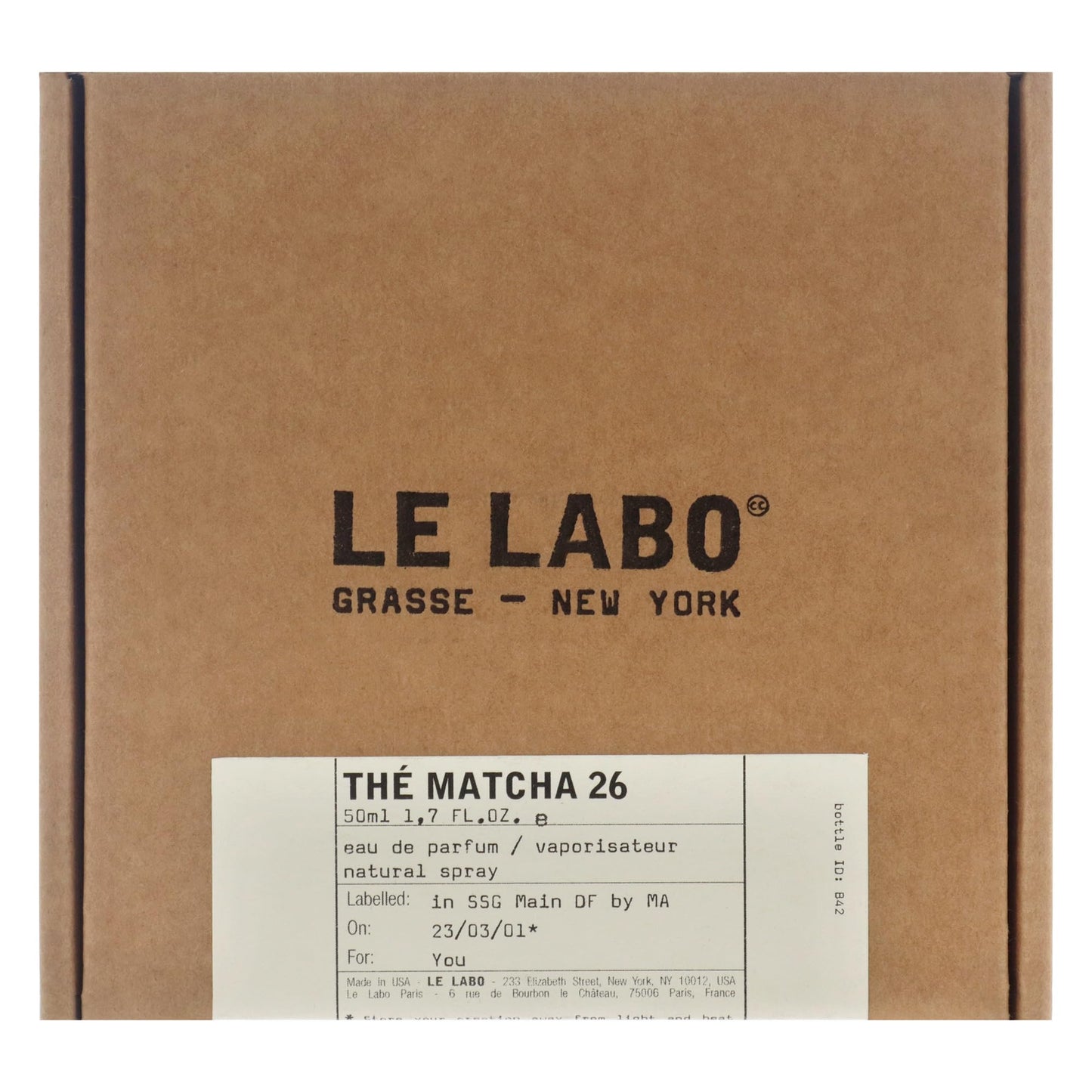 The Matcha 26 by Le Labo for Unisex - 1.7 oz EDP Spray Beauty & Personal Care Le Labo