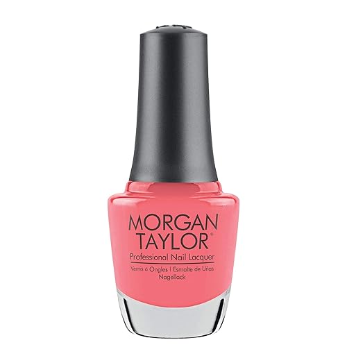 Morgan Taylor Nail Lacquer (Manga-round With Me) Orange Professional Lacquer, Vibrant, Chip-Resistant, Fast-Drying, Long-Lasting, High-Shine, Perfect Beauty & Personal Care Morgan Taylor