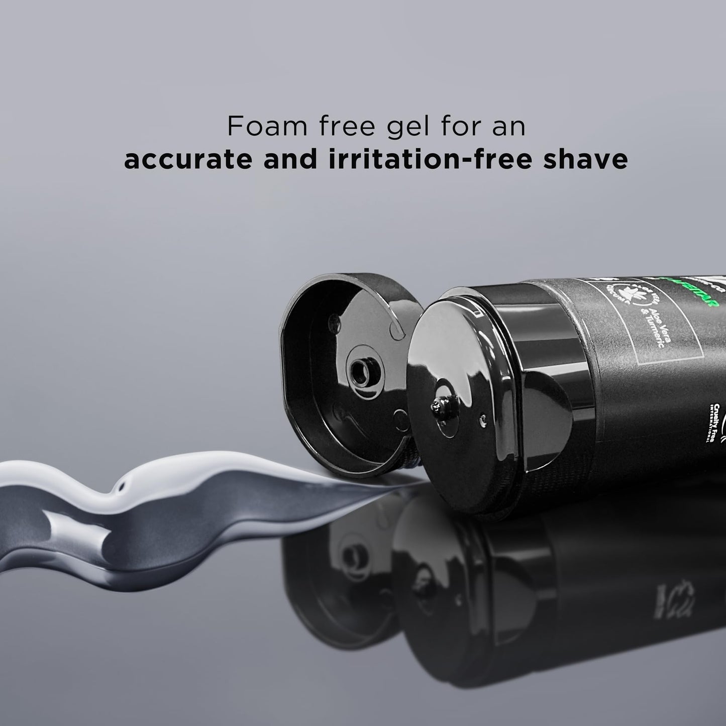 THE BARBERIA Shaving Gel for Men, Clear Precision Shave Gel, Alcohol Free Sensitive Skin Formula, Aloe Vera & Turmeric, Smooth Glide Razor Gel Beauty and Personal Care THE BARBERIA