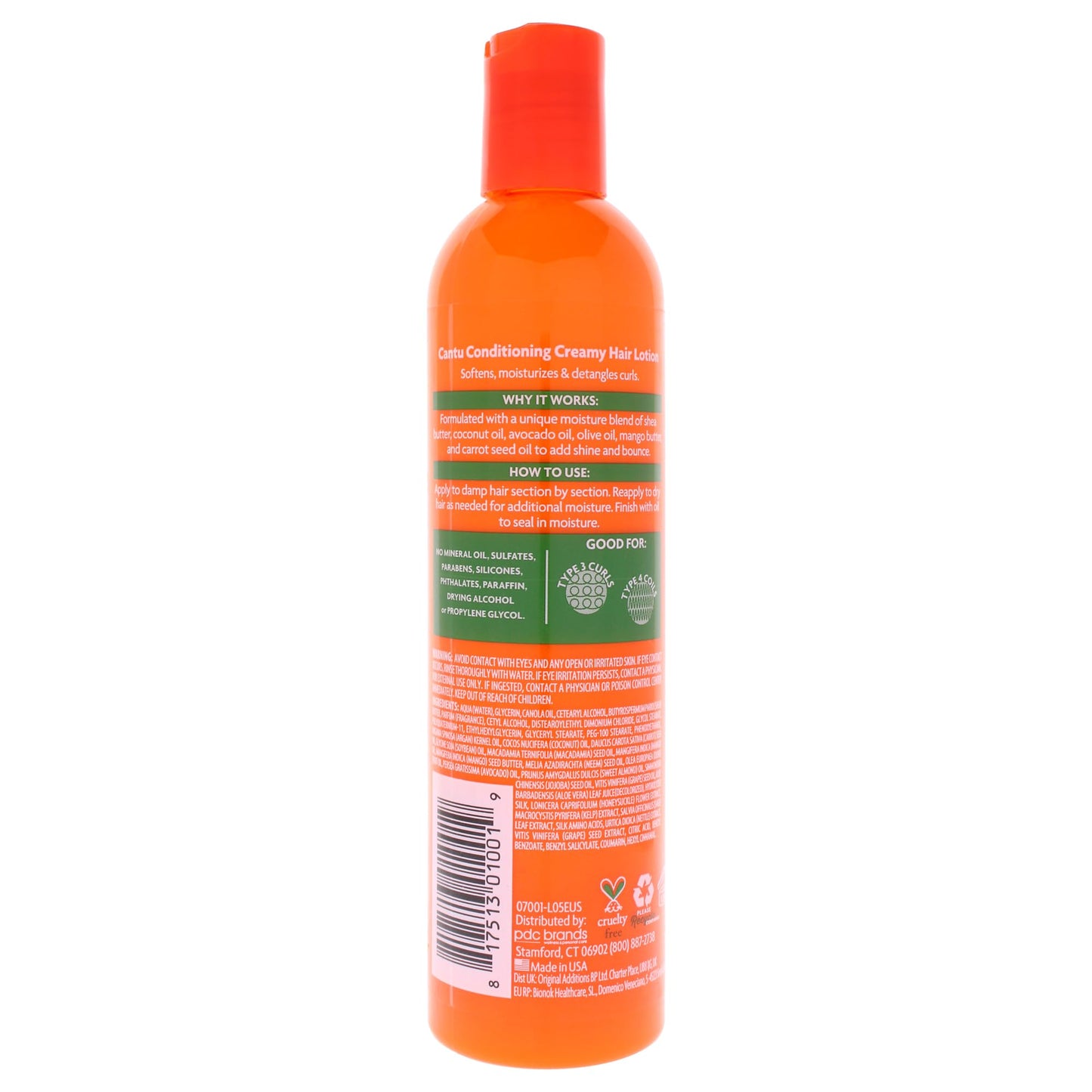 Cantu Conditioning Creamy Hair Lotion with Shea Butter for Natural Hair, 12 fl oz Beauty & Personal Care Cantu