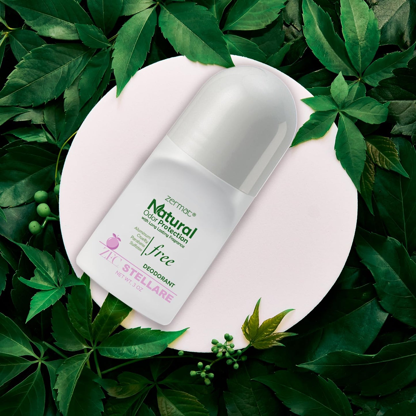 Zermat Distinzion Stellare, Natural Roll-On Deodorant, 3 Oz. Beauty and Personal Care Zermat