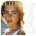 Leterly 24 Pcs Glitter Freckles Face Tattoo,Gold Face Glitter Makeup Patches Cute Sparkle Freckles Patches Waterproof Makeup Speckles for Face Beauty & Personal Care Leterly