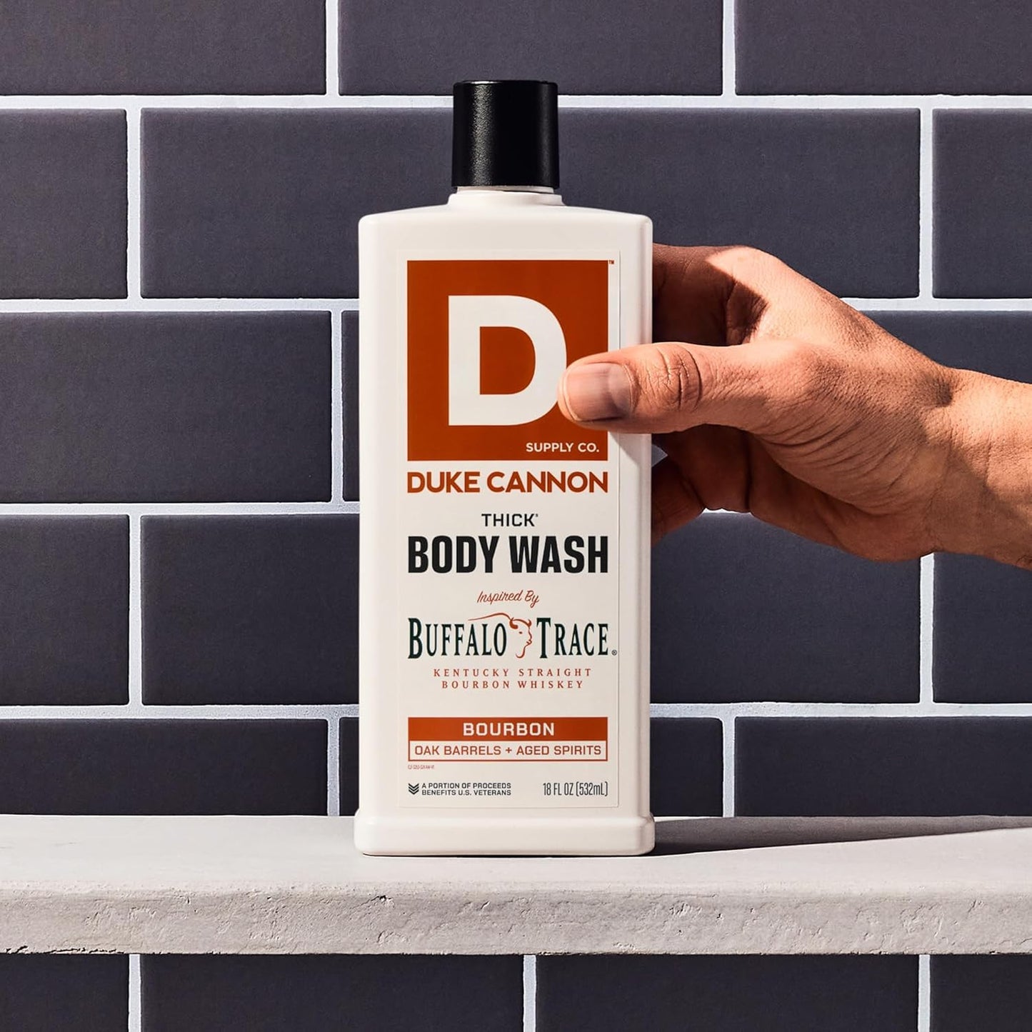 Duke Cannon Supply Co. Thick High Viscosity Body Wash - 3X Thicker, Cleansing Shower and Bath Gel, Mineral-Enriched Body Wash for Men - Big American Beauty & Personal Care Duke Cannon Supply Co.