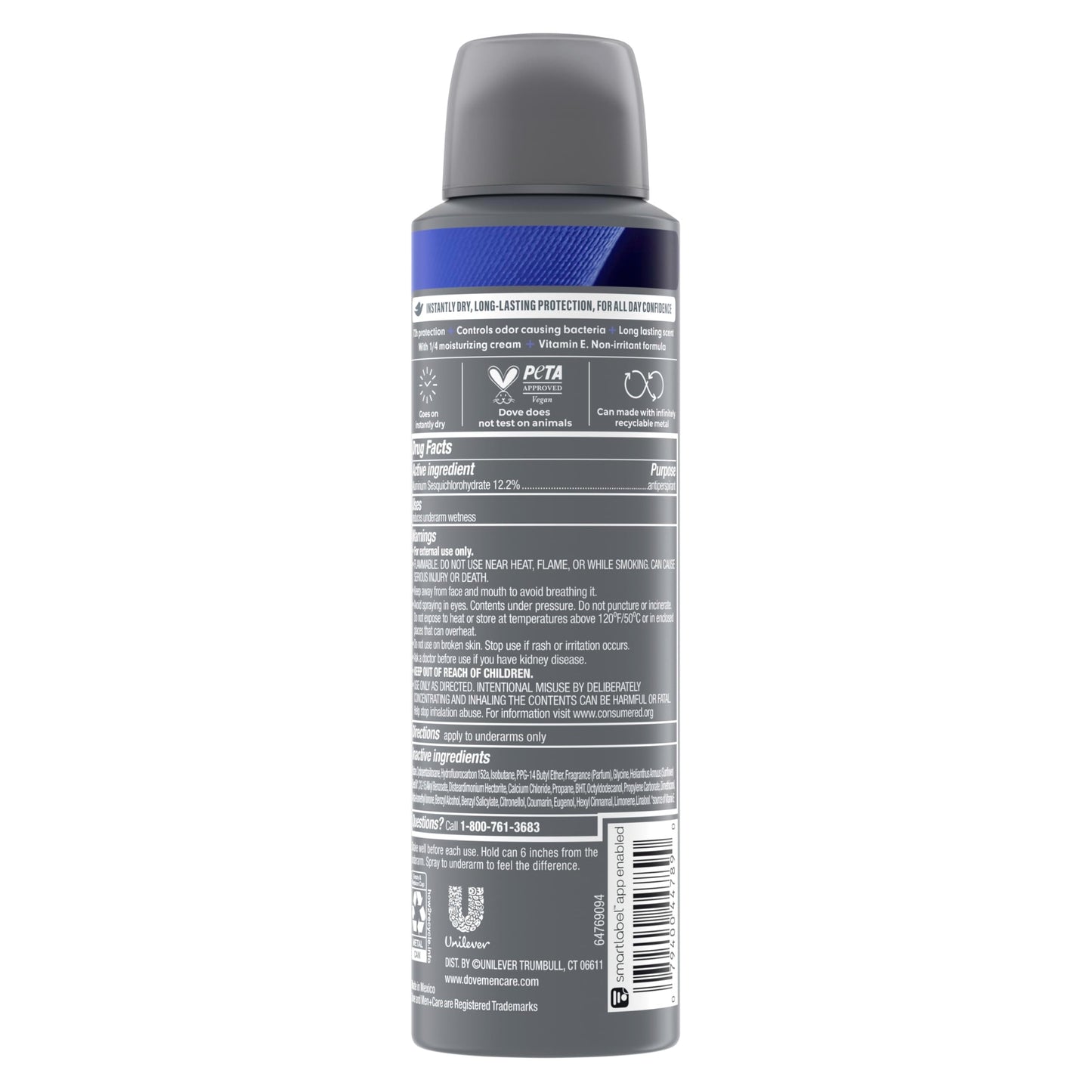 Dove Men+Care Antiperspirant Deodorant Stain Defense Cool Dry Spray For Men Anti-White Marks & Yellow Stains, 72-hour Sweat and Odor protection Beauty and Personal Care DOVE MEN + CARE