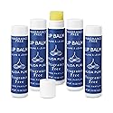 ALIDA PURE Fragrance Free Lip Balm, Vegan Set, Unscented, No Flavor, Beeswax Free, Organic Jojoba and, Avocado Oil, Vitamin E, Natural Moisturizer Beauty & Personal Care ALIDA PURE