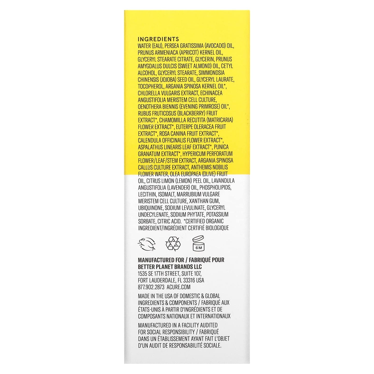 Acure Brightening Night Cream, 1.7 fl oz (50 ml) (Pack of 2) Beauty & Personal Care Acure