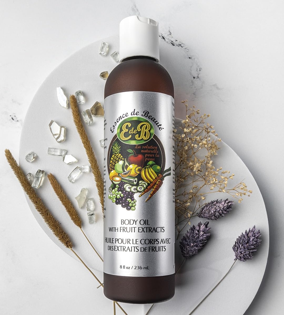 Essence De Beaute Body Oil with Fruit Extracts 8oz Beauty & Personal Care E de B