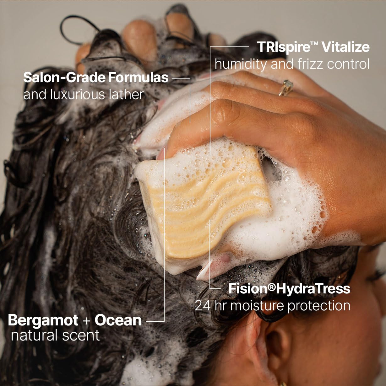 Bar and Bar Shampoo and Conditioner Bar Set - Smooth + Sleek - Anti-Frizz Solid Hair Care Duo - Frizzy Hair - Smoothing - Bergamot & Ocean, 3.5 oz Beauty & Personal Care Bar and Bar