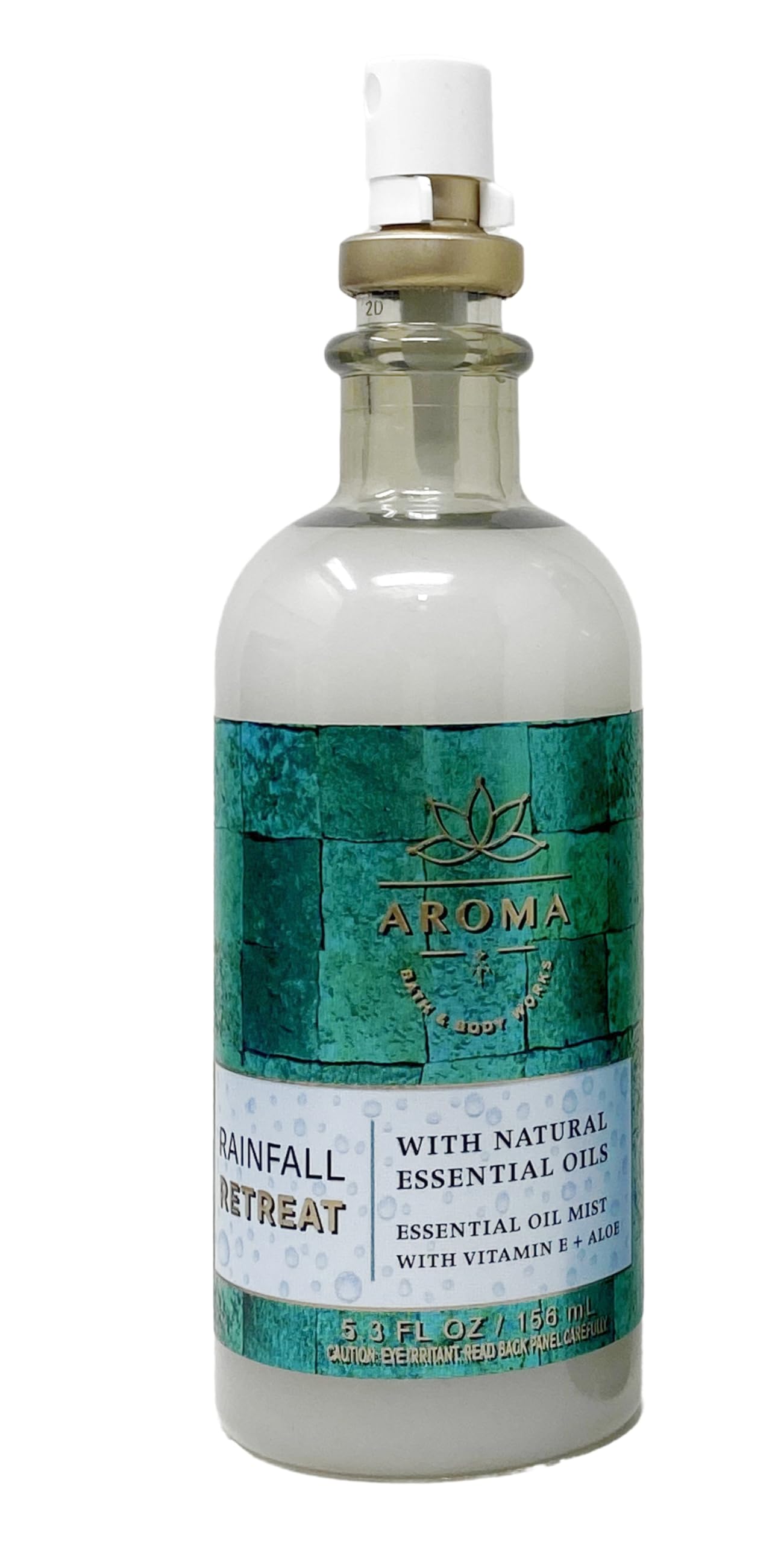 Bath & Body Works Aroma Rainfall Retreat Cucumber Cedarwood -2 Pack of Essential Oil Mist with a Wild Jasmine Bar Soap. Beauty & Personal Care Bath & Body Works