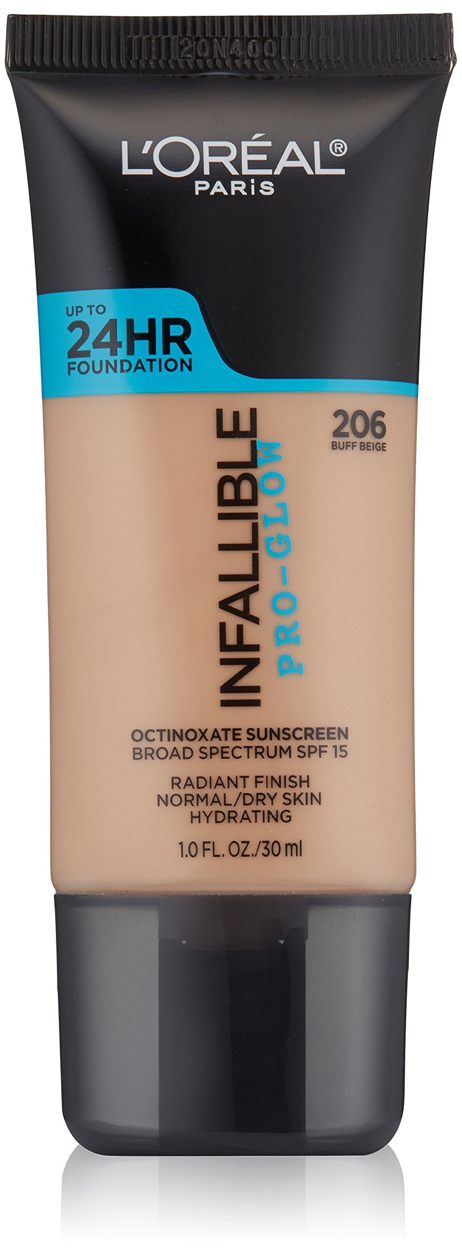 L'Oréal Paris Infallible Pro-Glow Foundation, Buff Beige, 1 fl. oz. Beauty & Personal Care L'Oreal Paris