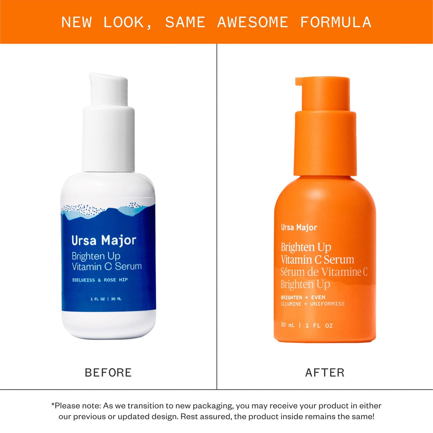 Ursa Major Natural Vitamin C Serum | Brightening Formula Revitalizes Dull Skin and Smooths Skin's Tone | Targets Wrinkles, Sagging and Loss Beauty & Personal Care Ursa Major