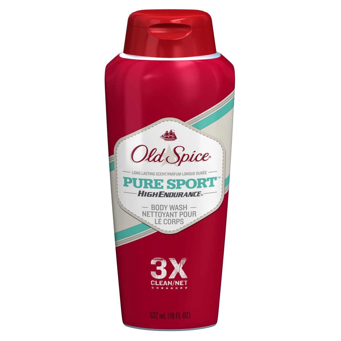 Old Spice High Endurance Pure Sport Body Wash 18 oz (Pack of 2) Beauty & Personal Care Old Spice