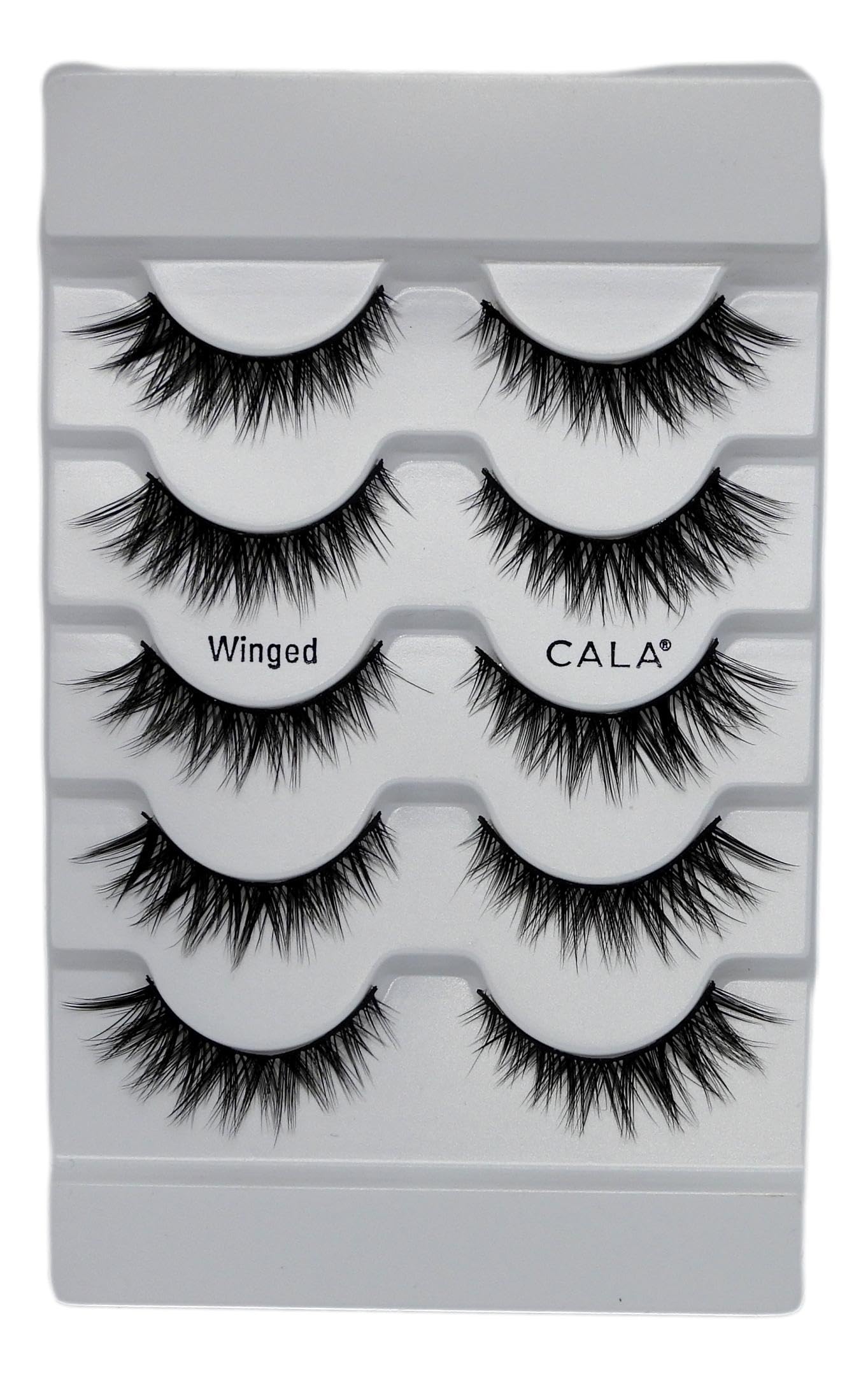 Cala Volt Lashes volume, curl & full of flare 5 pairs (winged) Beauty & Personal Care Cala