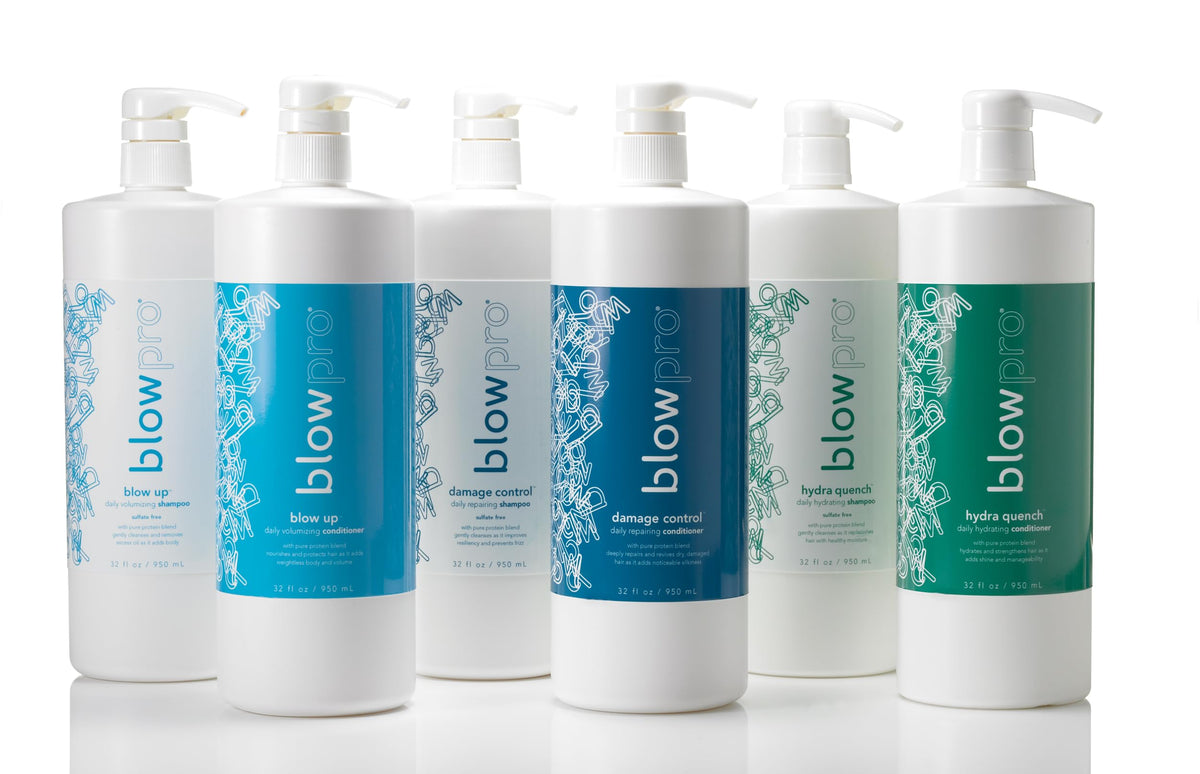 blowpro Blow Up Daily Volumizing Conditioner 8oz, Lightweight Formula, Conditions, Nourishes & Protects Hair, Infused with Silk Amino Acids, Great for
