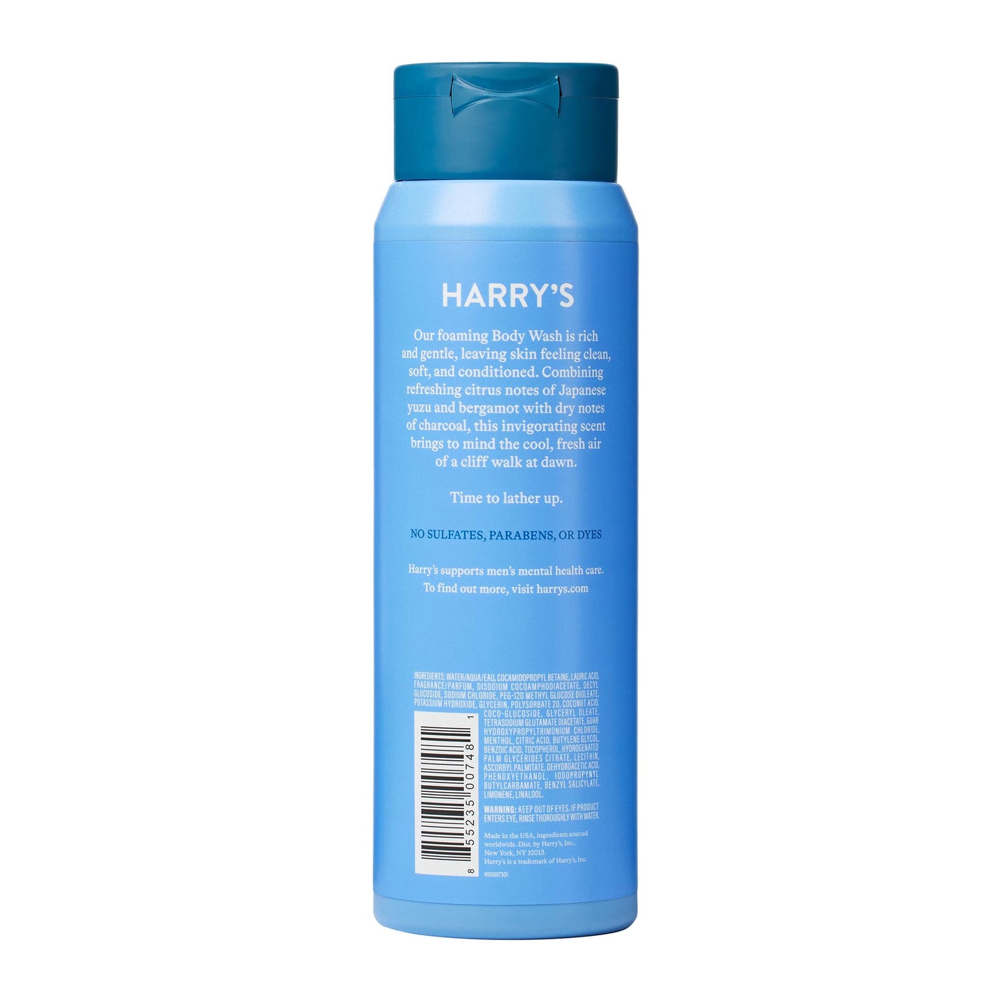 Harry's Men's Body Wash Shower Gel - Stone, 16 Fl Oz (Pack of 4) - Packaging May Vary Beauty & Personal Care Harry's