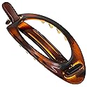 Camila Paris CP2316 French Hair Barrette Clip, Flexible Ponytail Holder No Metal Parts, Strong Hold Grip Hair Clips for Women, No Slip and Durable Beauty & Personal Care Camila
