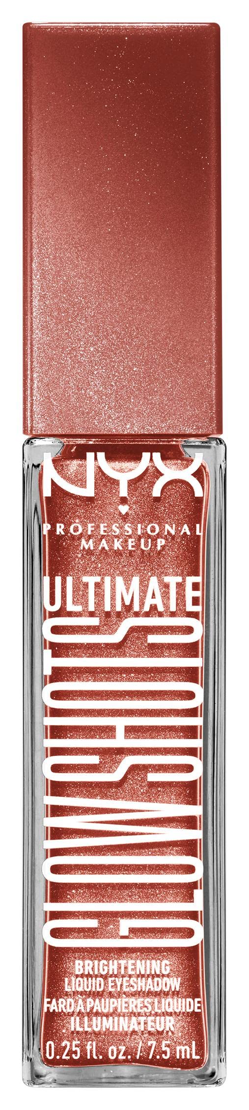 NYX PROFESSIONAL MAKEUP Ultimate Glow Shots, Liquid Eyeshadow, Long-Lasting Shimmer Eye Shadow with Vitamin C - Mango Moment Beauty & Personal Care NYX PROFESSIONAL MAKEUP