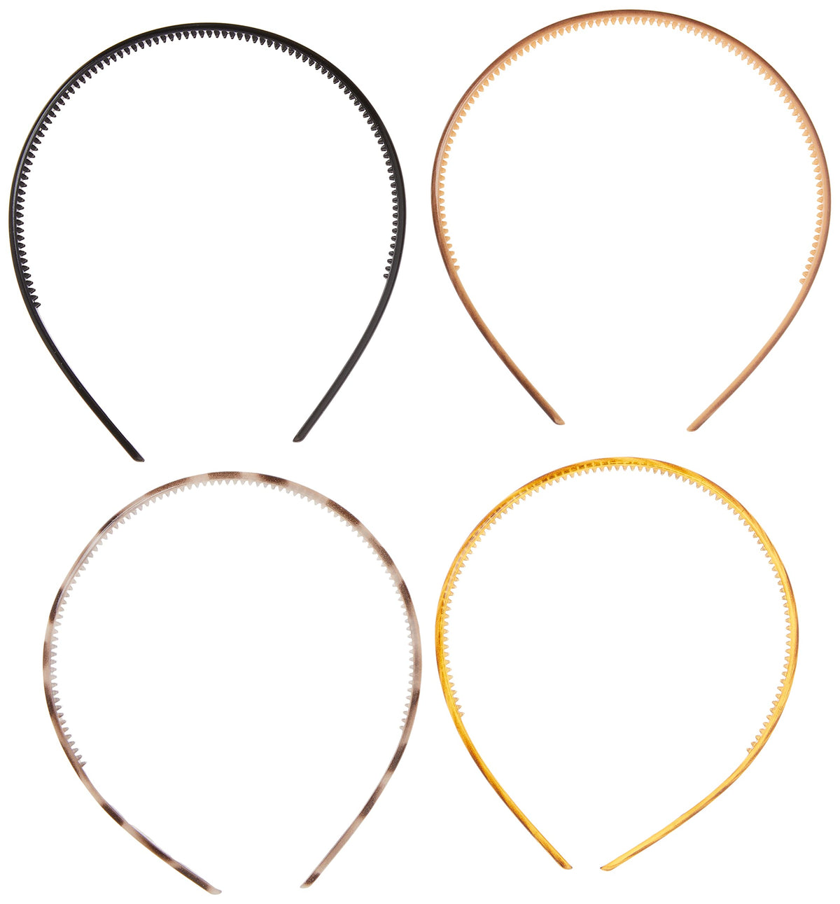 Goody WoMens Classics Headband Pattern, Assorted, 4 Count