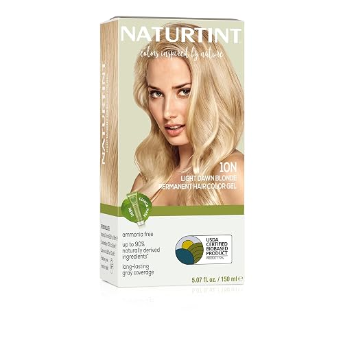 Naturtint 10N Light Dawn Blonde Permanent Hair Color (Pack of 1), Ammonia Free, Vegan, Cruelty Free, up to 100% Gray Coverage, Long Lasting Results Beauty & Personal Care Naturtint