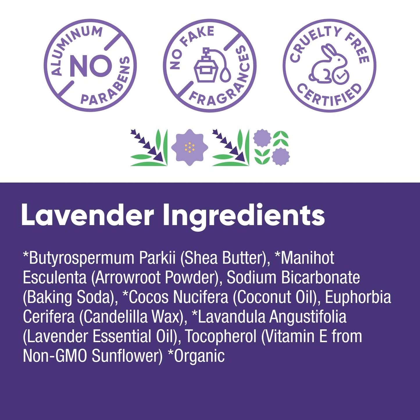 Pretty Frank Lavender Aluminum-Free Deodorant Paste (Formerly Primal Pit Paste) - Sensitive Skin, Long-Lasting Odor Control for Women & Men - Organic Beauty and Personal Care PRETTY FRANK