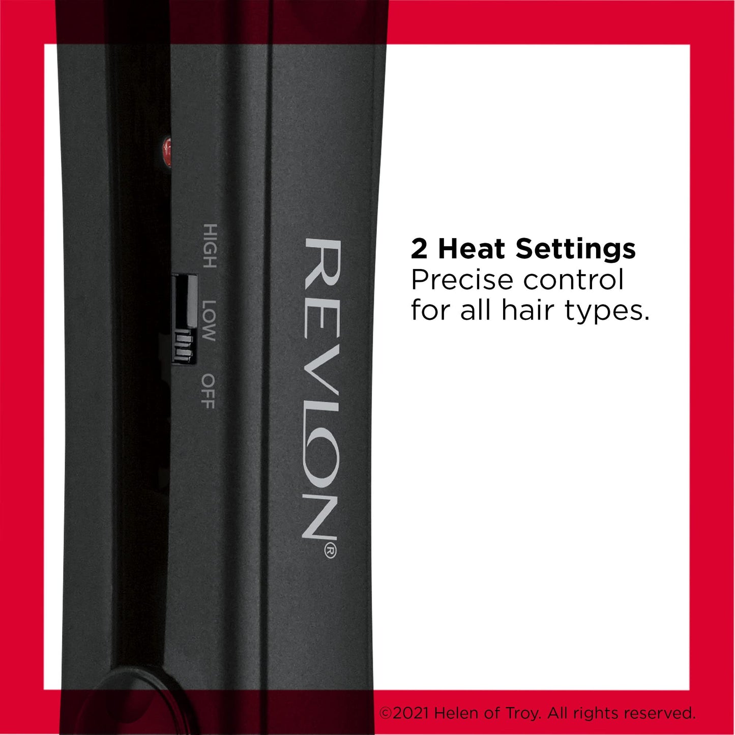Revlon Smooth and Straight Ceramic Flat Iron | Fast Results, Smooth Styles (1 in) Beauty & Personal Care REVLON
