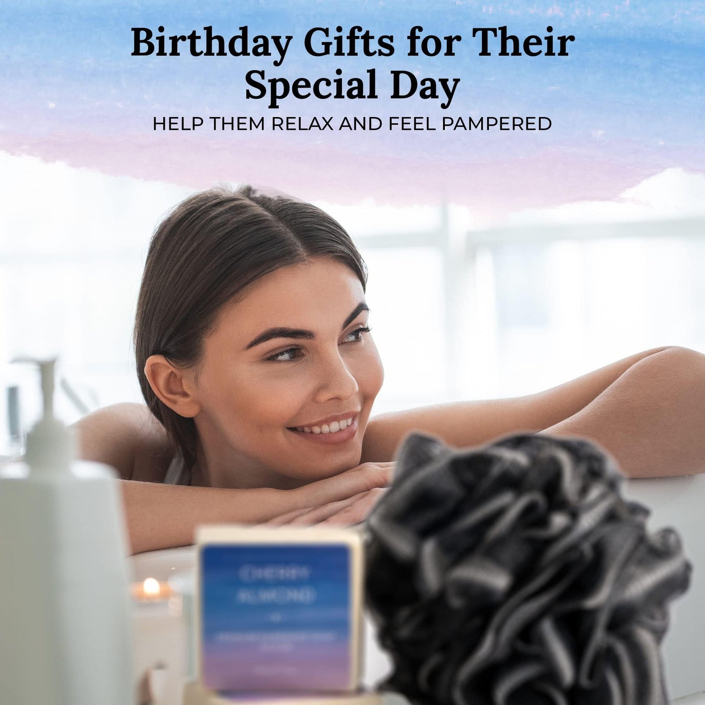 Sodilly Thank You Spa Gift Box – Relaxing Bath Set with Blush Tumbler | Appreciation Gifts for Women, Teacher, Nurse, Boss, Coworker & Friends Beauty & Personal Care Sodilly
