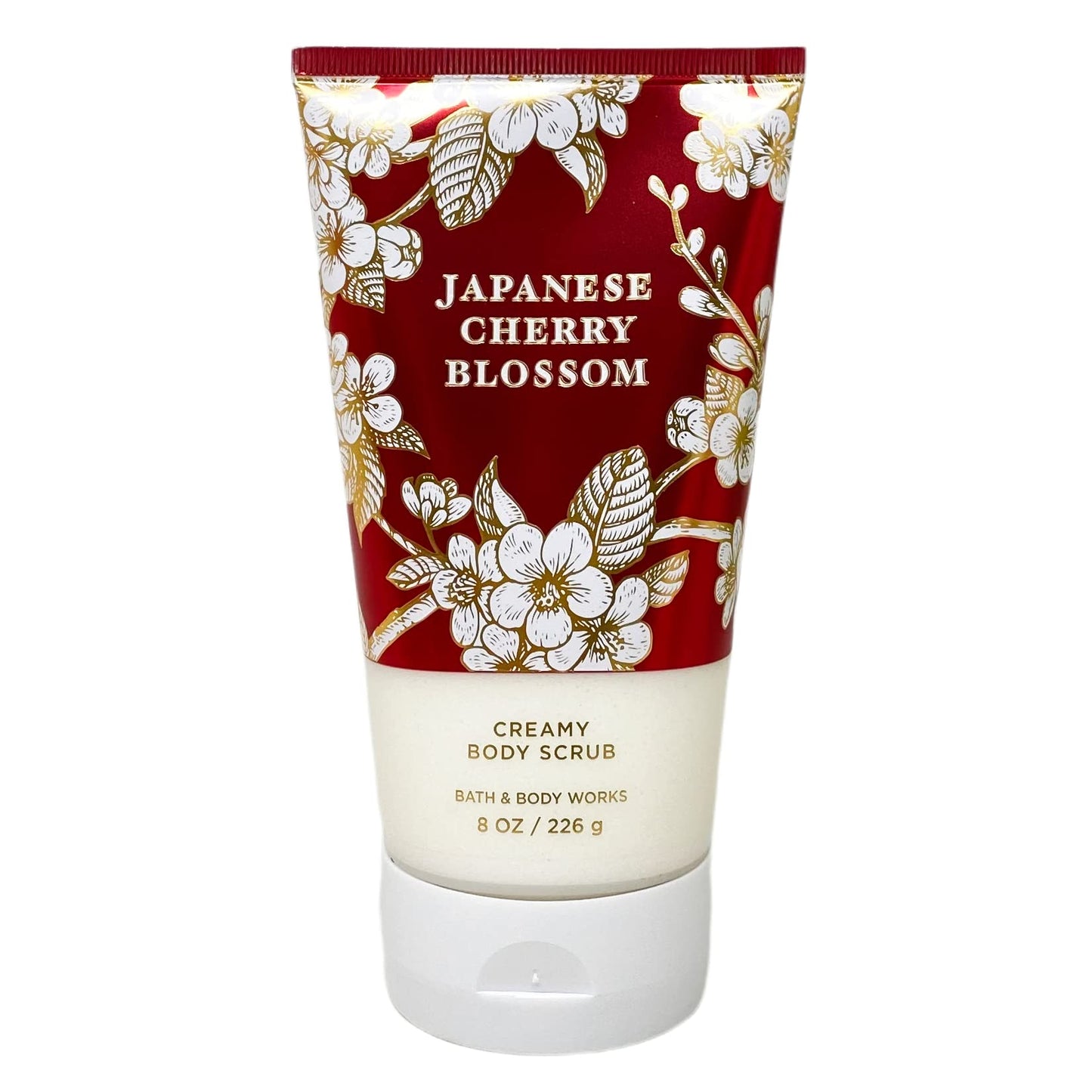 Bath & Body Works Japanese Cherry Blossom 2 Piece Gift Set - Body Cream and Body Scrub - Full Size Beauty and Personal Care Bath & Body Works